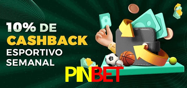 10% de bônus de cashback na PINBET